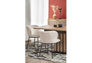 Halmar Lamello раскладной 160-210/90 (дуб артизан/черный)