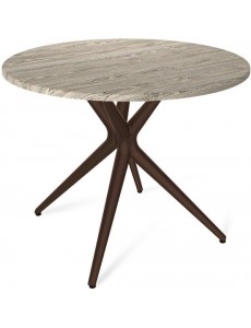 Кухонный стол Sheffilton SHT-TU30/TT 90 МДФ (коричневый/арон)