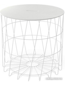 Журнальный столик Sheffilton SHT-CT41 254674 (мисандея/белый муар)