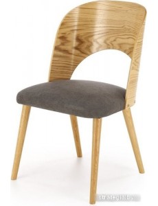 Стул Halmar Cadiz (серый/дуб натуральный)