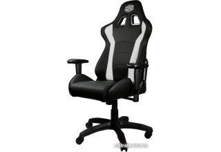 Кресло Cooler Master Caliber R1 (черный/белый)