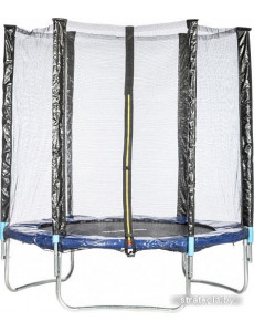 Батут Sundays Favorite 14FT (синий, с сеткой и лестницей)