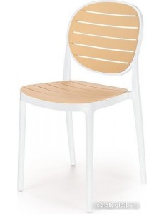 Стул Halmar K529 (белый/натуральный)