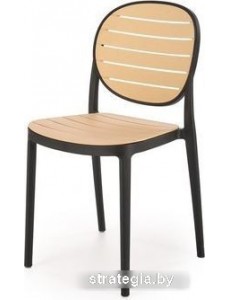 Стул Halmar K529 (черный/натуральный)