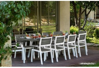 Keter Harmony Extendable (белый/капучино-коричневый)