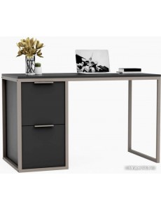 Стол Crafto Курт Лофт 06 120x60x75 (графит/латте)