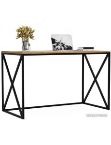 Стол Crafto Модерн Лофт 05 120x60x75 (черный/дуб золотистый)