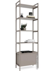 Стеллаж Crafto Бонд Мини Лофт 08 600x320x1900 (латте)