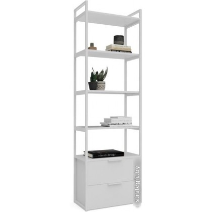 Crafto Квентин Мини Лофт 01 600x320x1900 (белый)