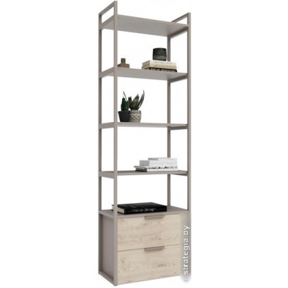 Crafto Квентин Мини Лофт 07 600x320x1900 (латте/каштан)