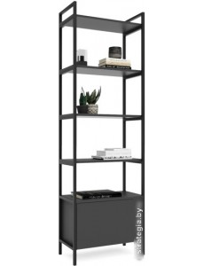 Стеллаж Crafto Бонд Мини Лофт 11 600x320x1900 (графит)