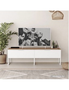 Тумба Crafto Рокки 05 1500x380x470 (белый/дуб)