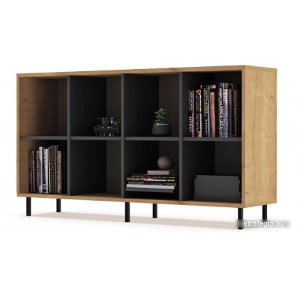 Crafto Санса 04 1500x400x750 (черный/дуб/графит)