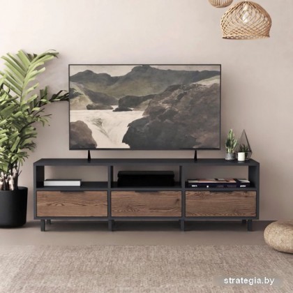 Crafto Агата 06 1500x380x470 (графит/вишня)