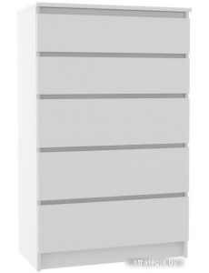 Комод ДСВ Мори МК 700.5 (белый)