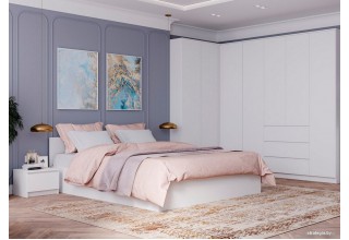 Шкаф-пенал ДСВ Мори МШ 400.1 (белый)