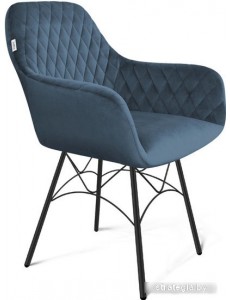 Стул Sheffilton SHT-ST38/S107 (тихий океан/черный муар)