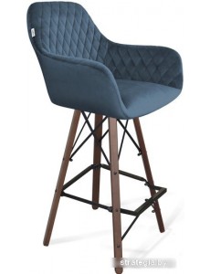 Стул Sheffilton SHT-ST38/S80 (тихий океан/темный орех/черный)