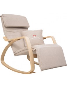 Кресло-качалка Calviano Comfort 1 (светло-бежевый)