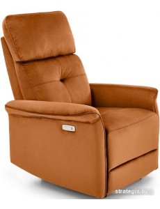 Электрический реклайнер Halmar Semir раскладное (корица)