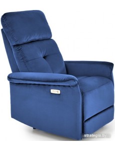 Электрический реклайнер Halmar Semir раскладное (синий)