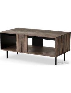 Журнальный столик Halmar Swing Law-1 (орех/черный)