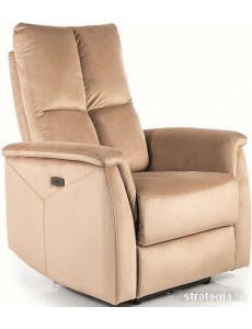 Электрический реклайнер Signal Neptun Velvet Bluvel 28 (бежевый)