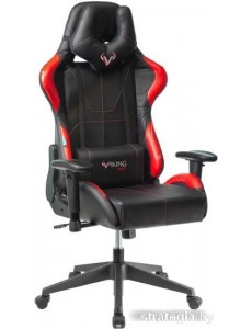 Кресло Zombie Viking 5 Aero (черный/красный)