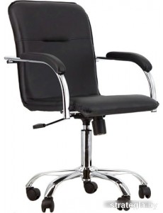 Кресло Nowy Styl SAMBA GTP S V-4 (подлокотники из ЭКО кожи, черный)