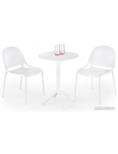 Кухонный стол Halmar Calvo 60/72 (белый)