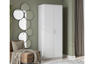 Шкаф распашной NN мебель ШК 2 00-00107189 (белый текстурный)