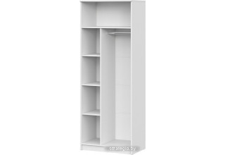 Шкаф распашной NN мебель ШК 2 00-00107189 (белый текстурный)