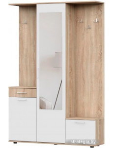 Горка NN мебель ПР 1 (дуб сонома/белый)