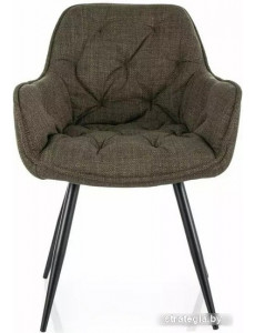 Стул с подлокотниками Signal Cherry Bjorn 77 (оливковый/черный)