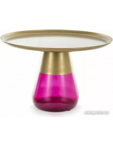 Журнальный столик Signal Tiffany B (золотой/фиолетовый)