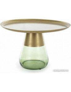 Журнальный столик Signal Tiffany B (золотой/зеленый)