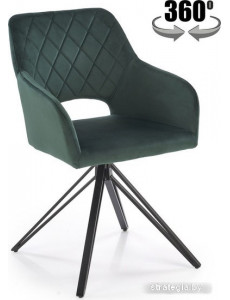 Стул Halmar K535 (зеленый/черный)