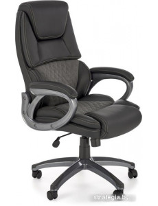 Кресло Halmar Steven (черный/серый)