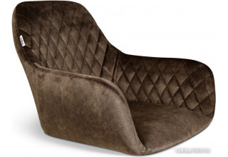 Стул с подлокотниками Sheffilton SHT-ST38/S167 (кофейный трюфель/черный муар)