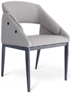 Стул с подлокотниками Sheffilton SHT-S170 (светло-серый)