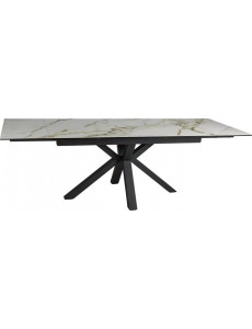 Кухонный стол Signal Columbus amber COLUMBUSBC160 (белый/черный)