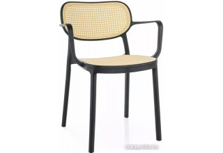 Стул с подлокотниками Signal Bali II (бежевый/черный)