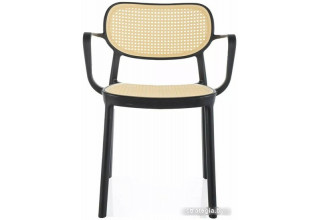 Стул с подлокотниками Signal Bali II (бежевый/черный)