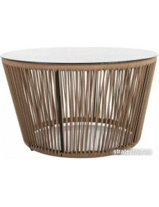 Журнальный столик Signal Bahama (дымчатый/черный/коричневый)