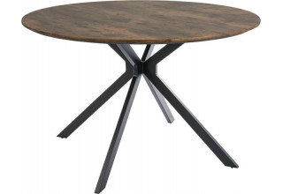 Кухонный стол Signal Aster ASTEROVC120 (орех винтажный/черный матовый)