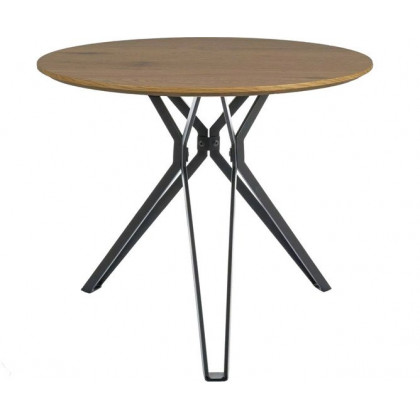 Кухонный стол Signal Colt COLTDCFI90 (дуб/черный)