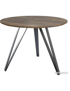 Кухонный стол Signal Tetis TETISOVC100 (орех винтажный/черный матовый)