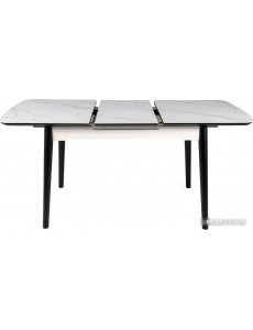 Кухонный стол Signal Apollo APOLLOBC150 (белый матовый/черный)