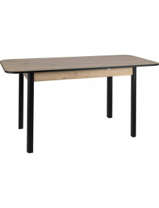 Кухонный стол Signal Diego II DIEGO2DAC120 (дуб артизан/черный)
