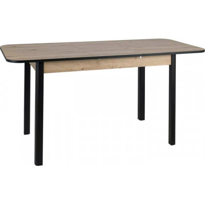 Кухонный стол Signal Diego II DIEGO2DAC120 (дуб артизан/черный)